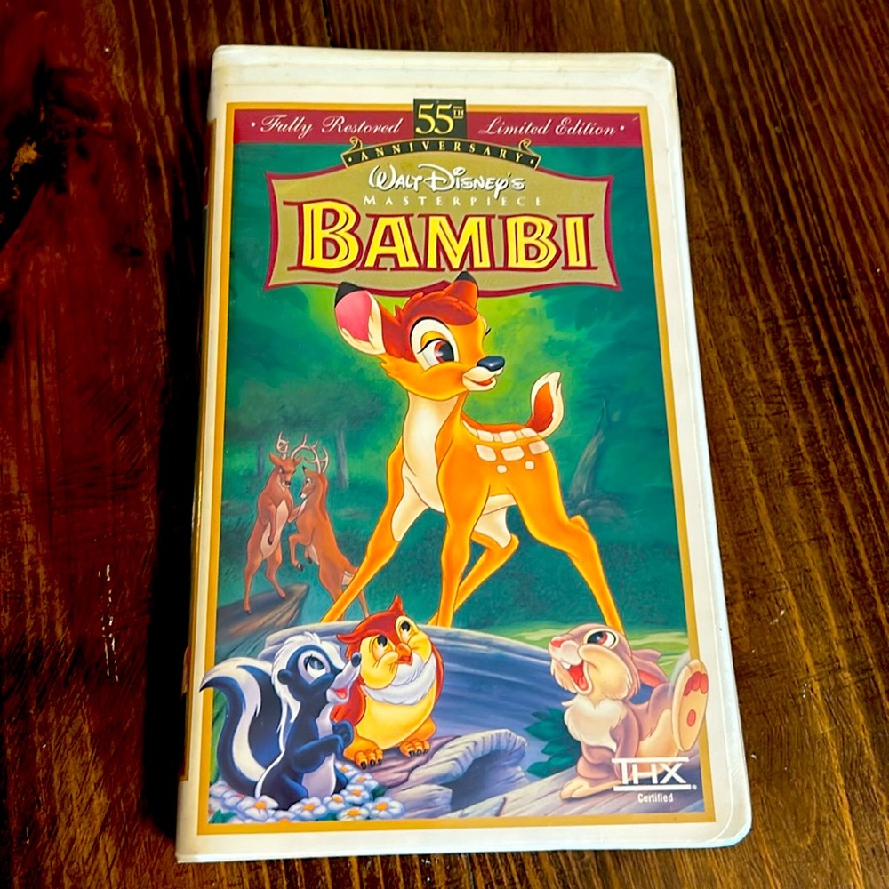 Disney collectable vhs